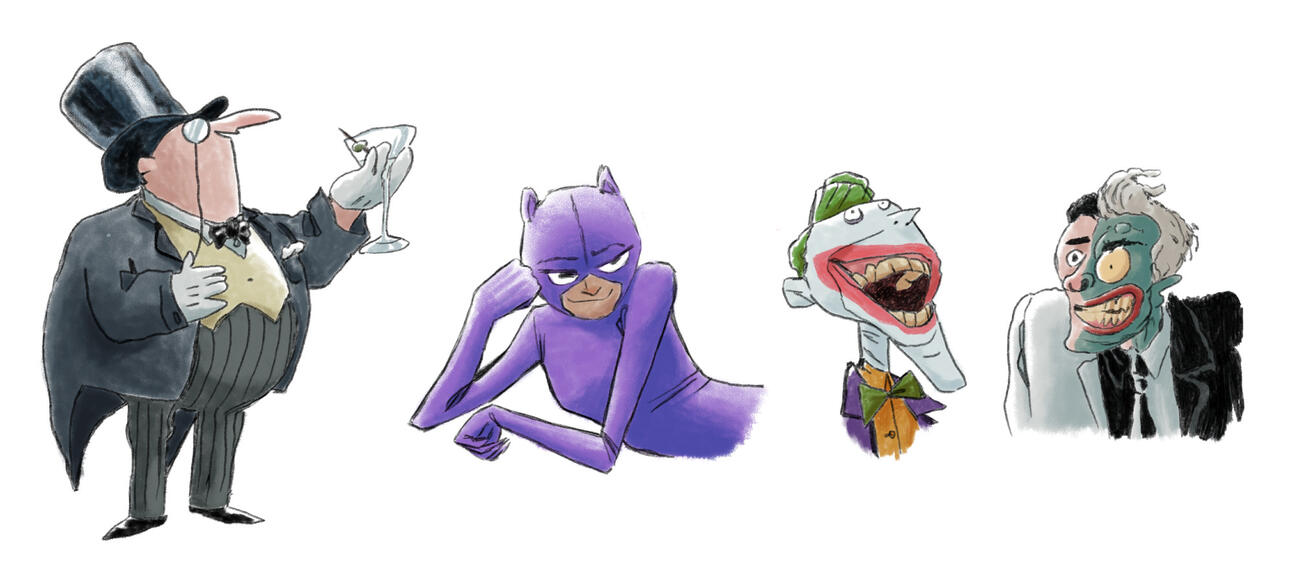 2025 - Coloring of Lee Gatlin's illustrations